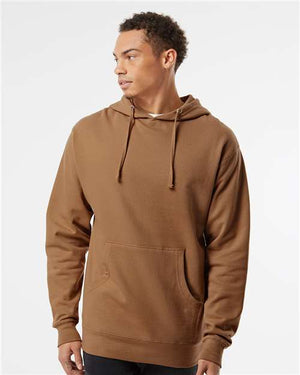 Independent Trading Co. Unisex Midweight Hooded Sweatshirt - Saddle
