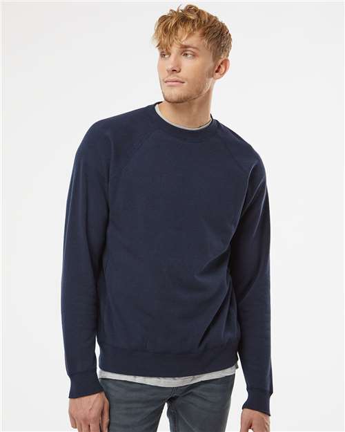 Independent Trading Co. Unisex Special Blend Raglan Crewneck Sweatshirt