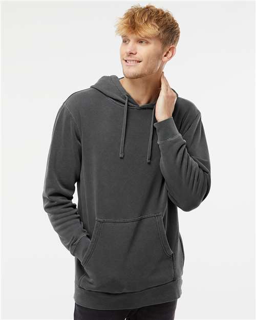 Independent Trading Co. Unisex Midweight Pigment-Dyed Hooded Sweatshirt