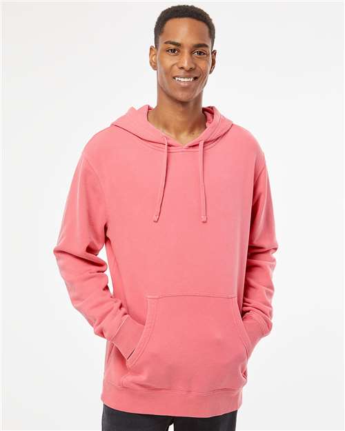 Independent Trading Co. Unisex Midweight Pigment-Dyed Hooded Sweatshirt