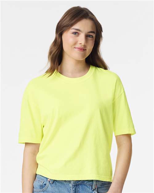 Comfort Colors Women's Garment-Dyed Heavyweight Boxy T-Shirt