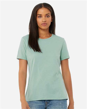 BELLA + CANVAS Women’s Relaxed Jersey Tee - Dusty Blue