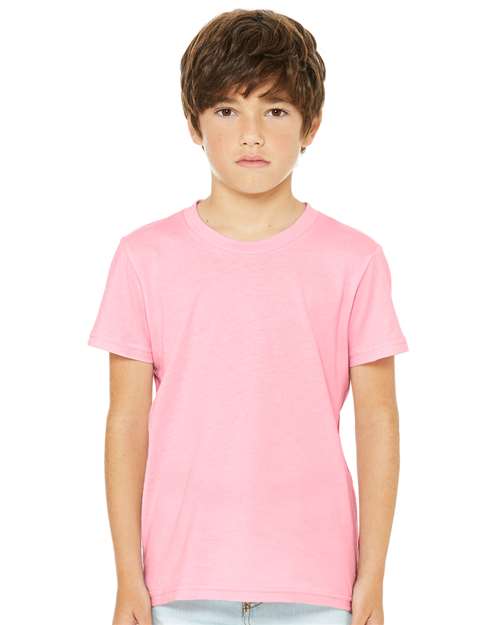 BELLA + CANVAS Youth Jersey Tee - Asphalt
