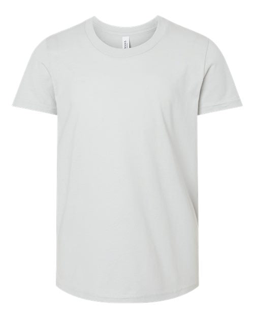 BELLA + CANVAS Youth Jersey Tee - Silver