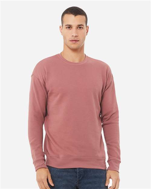BELLA + CANVAS Unisex Sponge Fleece Drop Shoulder Crewneck Sweatshirt