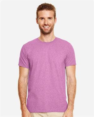 Gildan Unisex Softstyle® T-Shirt - Heather Radiant Orchid