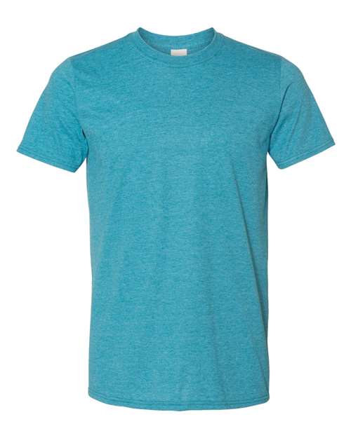 Gildan Unisex Softstyle® T-Shirt - Heather Galapagos Blue