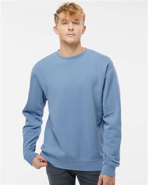 Independent Trading Co. Unisex Midweight Pigment-Dyed Crewneck Sweatshirt