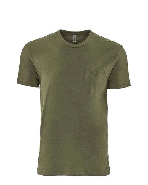 Next Level Unisex Cotton Pocket T-Shirt