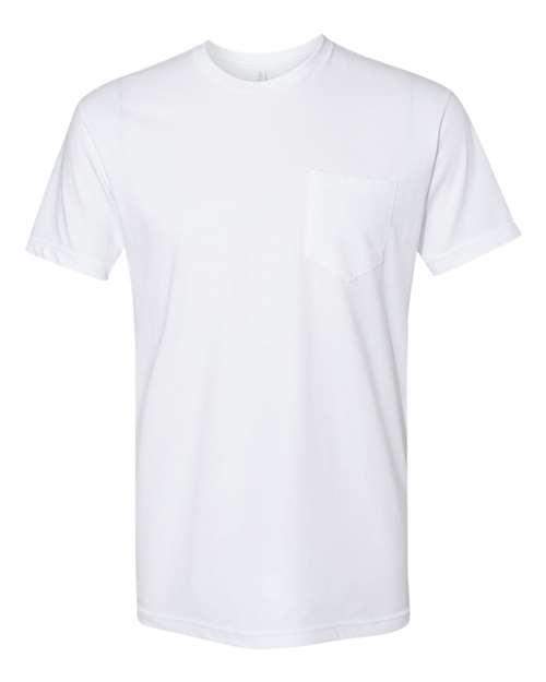 Next Level Unisex Cotton Pocket T-Shirt