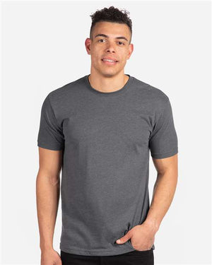 Next Level Sueded T-Shirt - Heather Metal