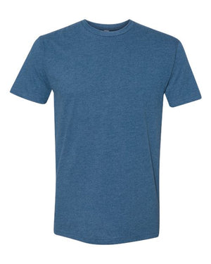Next Level Sueded T-Shirt - Heather Cool Blue