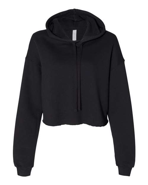 BELLA + CANVAS Women's Crop Fleece Hoodie Sweatshirt