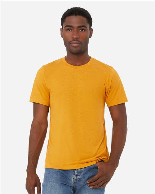 BELLA + CANVAS Triblend Tee - Mustard Triblend