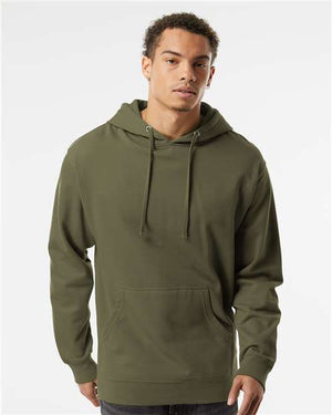 Independent Trading Co. Unisex Midweight Hooded Sweatshirt - Army