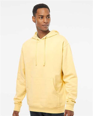 Independent Trading Co. Unisex Midweight Hooded Sweatshirt - Light Yellow