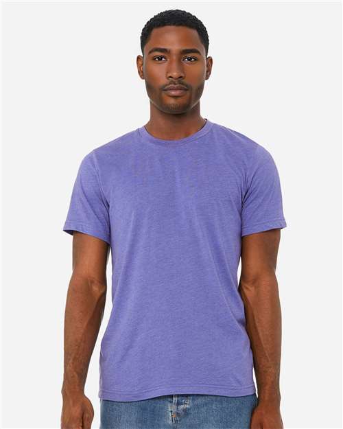 BELLA + CANVAS CVC Jersey Tee - Heather Lapis