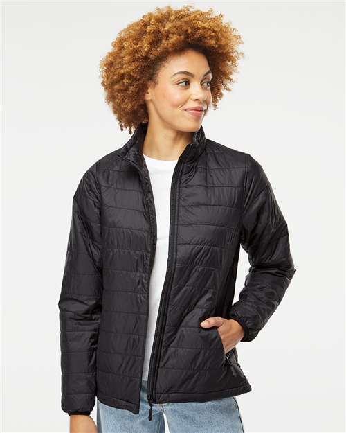 Independent Trading Co. Women's Puffer Jacket