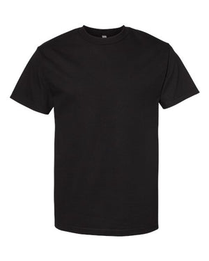 American Apparel Unisex Heavyweight Cotton Tee - Black