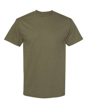 American Apparel Unisex Heavyweight Cotton Tee - Military Green