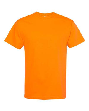 American Apparel Unisex Heavyweight Cotton Tee - Orange