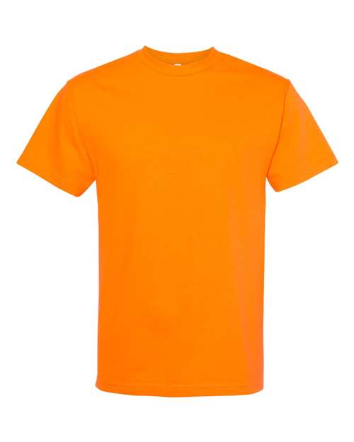 American Apparel Unisex Heavyweight Cotton Tee - Orange