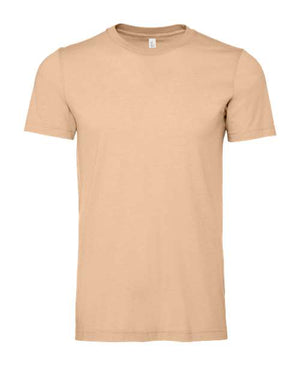 BELLA + CANVAS CVC Jersey Tee - Heather Sand Dune