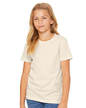 BELLA + CANVAS Youth Jersey Tee - Natural