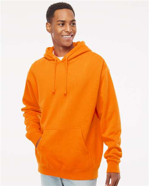 Independent Trading Co. Unisex Heavyweight Hooded Sweatshirt - Safety Orange