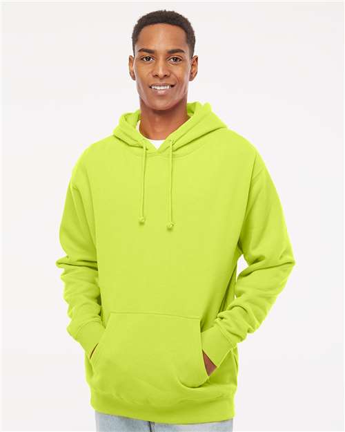 Independent Trading Co. Unisex Heavyweight Hooded Sweatshirt - Safety Yellow
