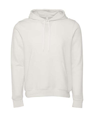BELLA + CANVAS Unisex Sponge Fleece Hoodie Sweatshirt - Vintage White