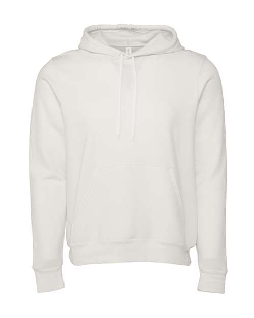 BELLA + CANVAS Unisex Sponge Fleece Hoodie Sweatshirt - Vintage White