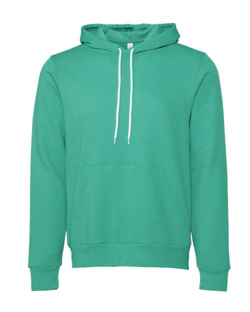 BELLA + CANVAS Unisex Sponge Fleece Hoodie Sweatshirt - Teal