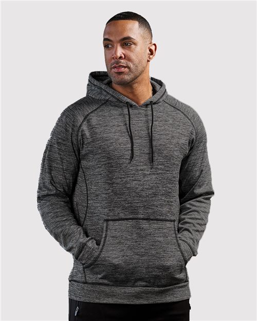 Burnside Men's Performance Raglan Hooded Sweatshirt