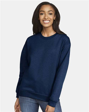 Gildan Unisex Softstyle® Midweight Crewneck Sweatshirt - Navy