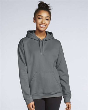 Gildan Unisex Softstyle® Midweight Hooded Sweatshirt - Charcoal