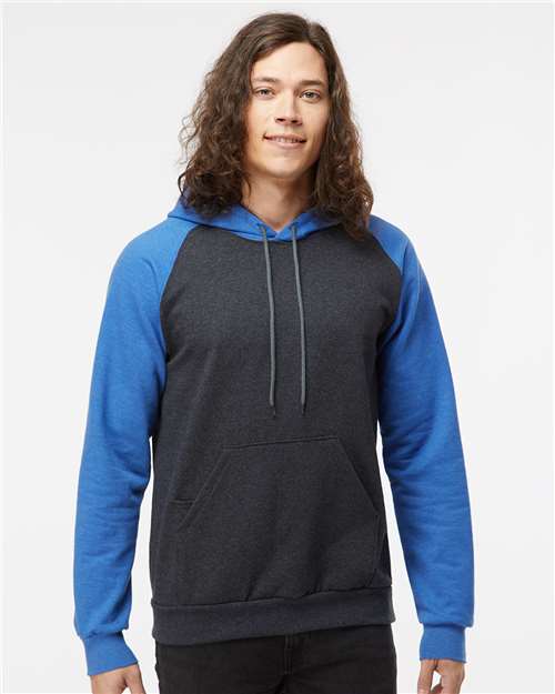 King Fashion Fleece Raglan Hooded Sweatshirt