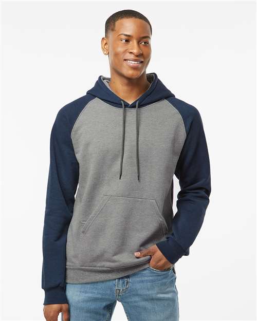 King Fashion Fleece Raglan Hooded Sweatshirt