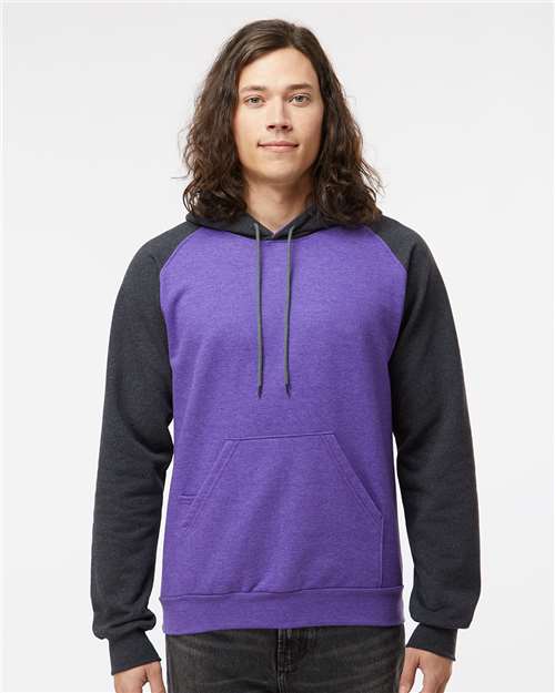 King Fashion Fleece Raglan Hooded Sweatshirt