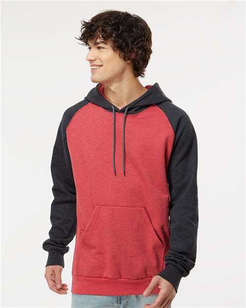 King Fashion Fleece Raglan Hooded Sweatshirt