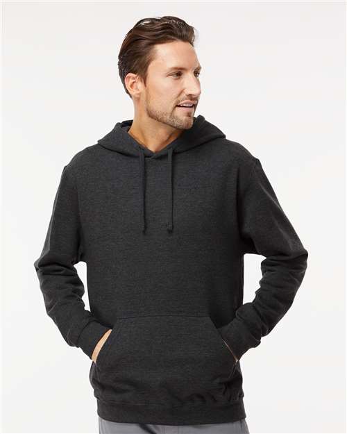 M&O Unisex Pullover Hoodie - Jet Black Heather