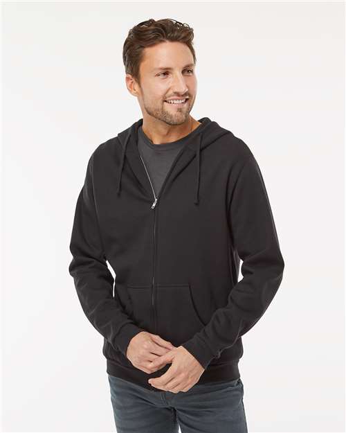 M&O Unisex Zipper Fleece Hoodie