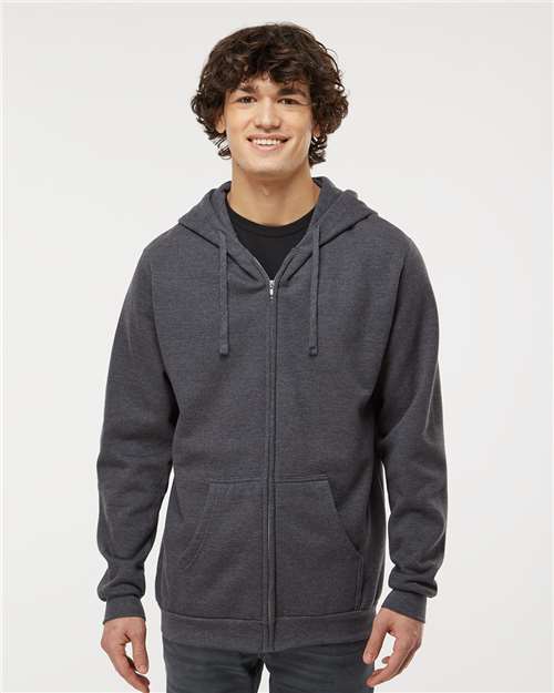 M&O Unisex Zipper Fleece Hoodie