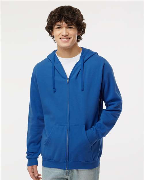 M&O Unisex Zipper Fleece Hoodie