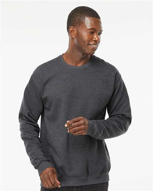 M&O Unisex Crewneck Fleece - Dark Heather