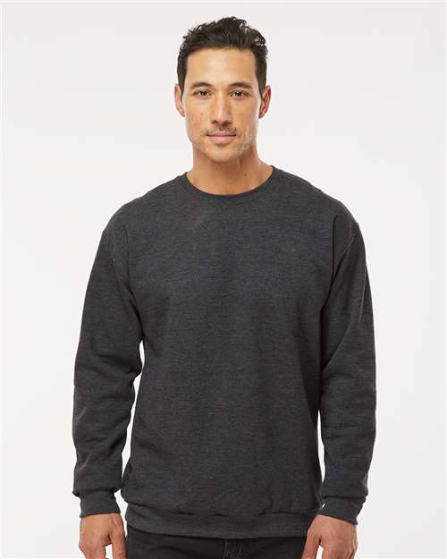 M&O Unisex Crewneck Fleece - Black