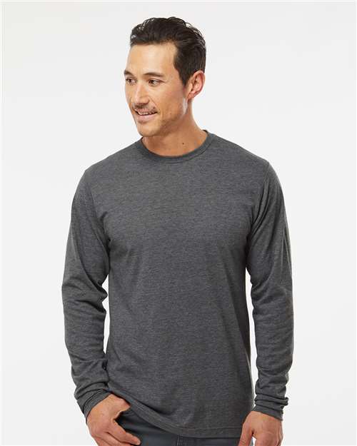 M&O Poly-Blend Long Sleeve T-Shirt
