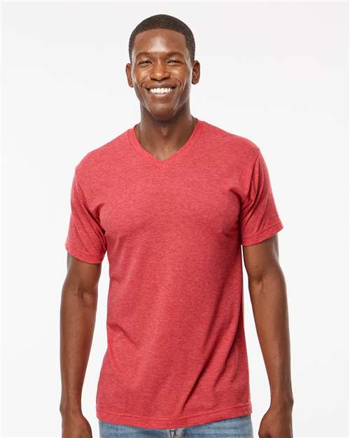 M&O Deluxe Blend V-Neck T-Shirt