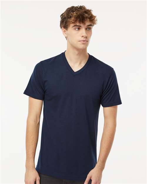M&O Deluxe Blend V-Neck T-Shirt