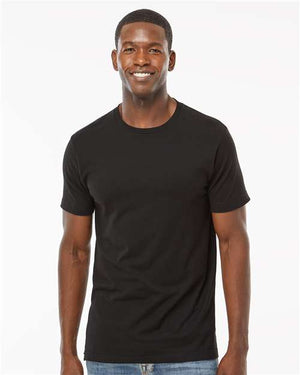 M&O Fine Jersey T-Shirt - Fine Black